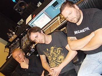 Skambankt i studio; 2008. Foto: Sølve Friestad